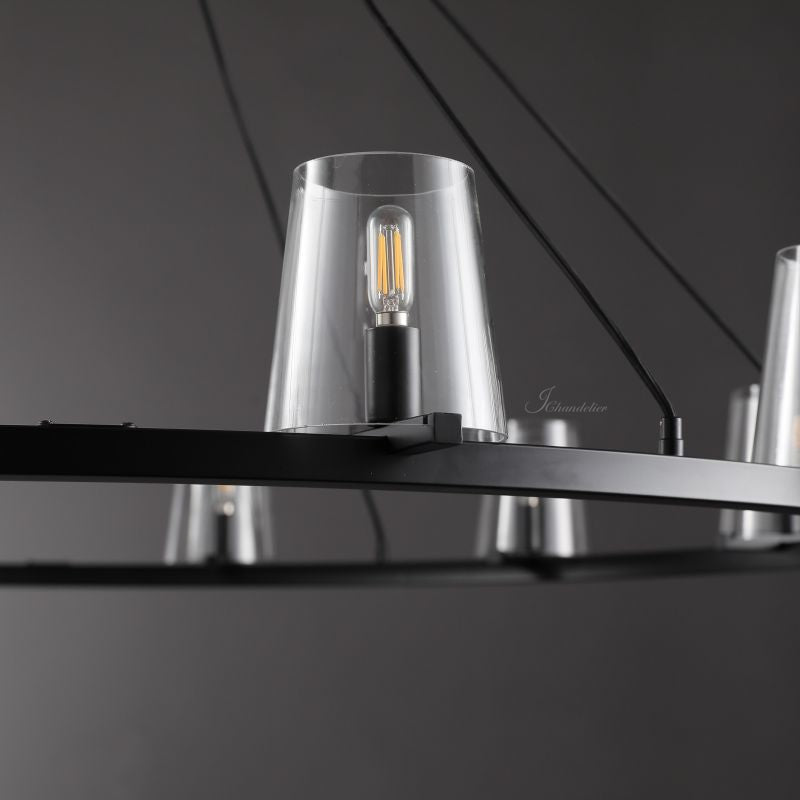 Paricia Glass Round Chandelier 36", 48", 60"