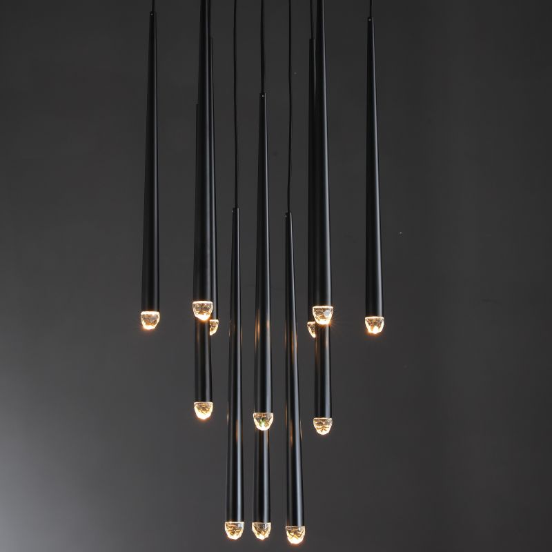 Aquitain Modern Round Chandelier 18"