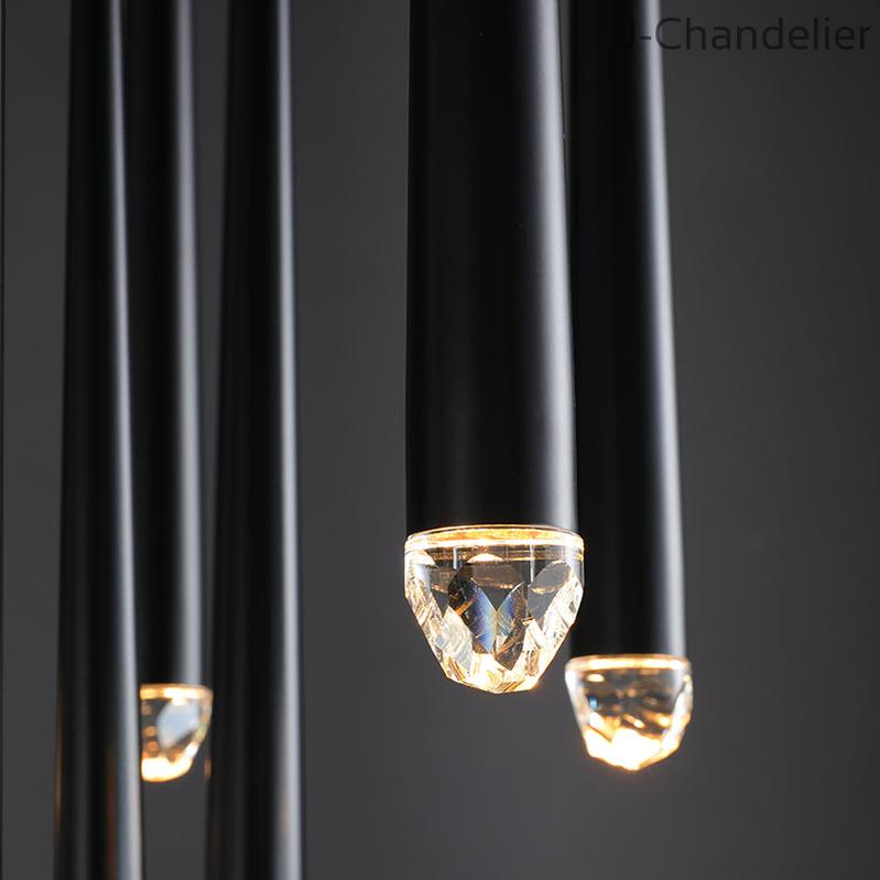 Aquitain Modern Round Chandelier 18"