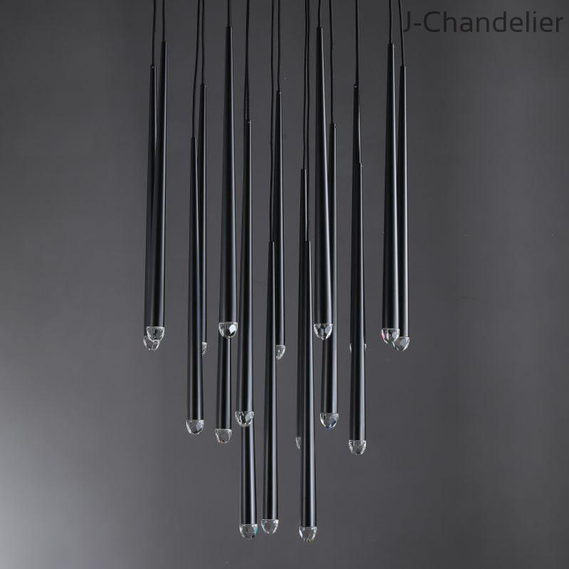 Aquitain Modern Round Chandelier 30"