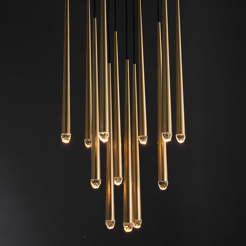 Aquitain Modern Round Chandelier 18"