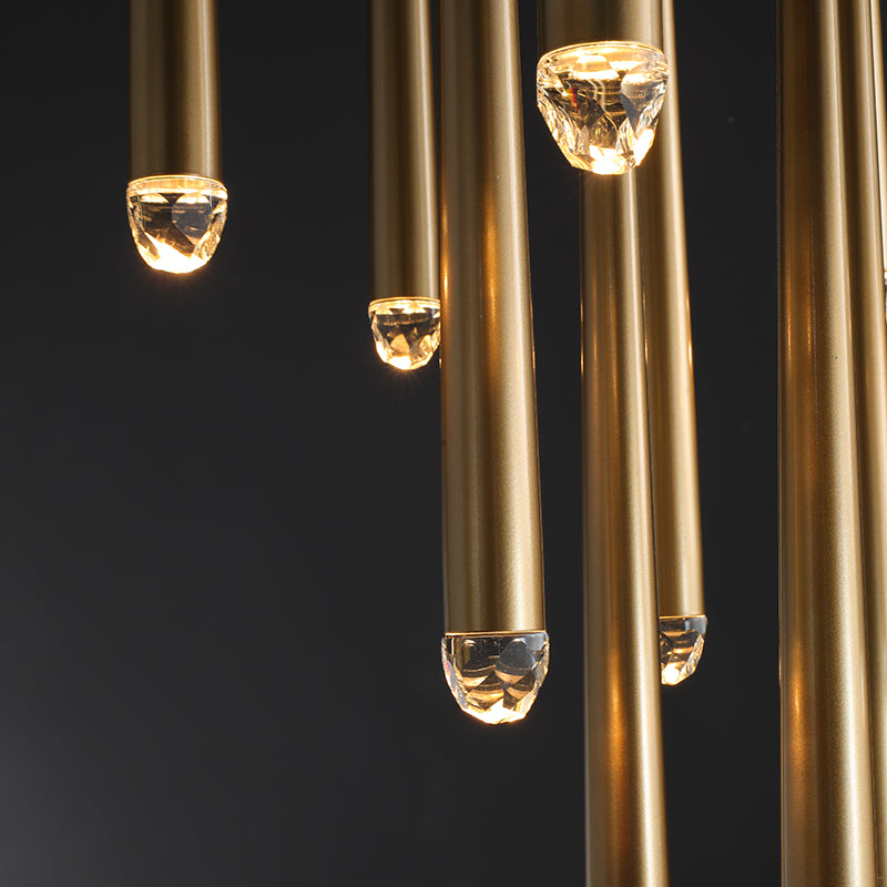 Aquitain Modern Round Chandelier 18"