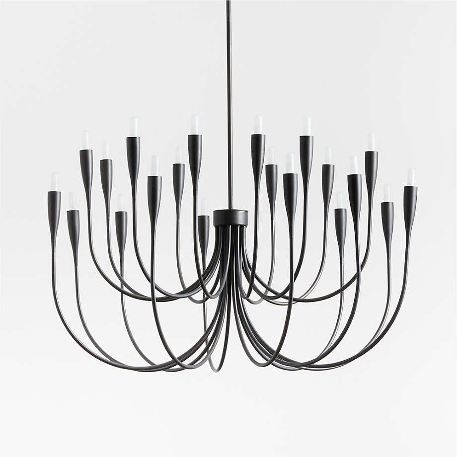 Liona Large Brass Candelabra Chandelier Light