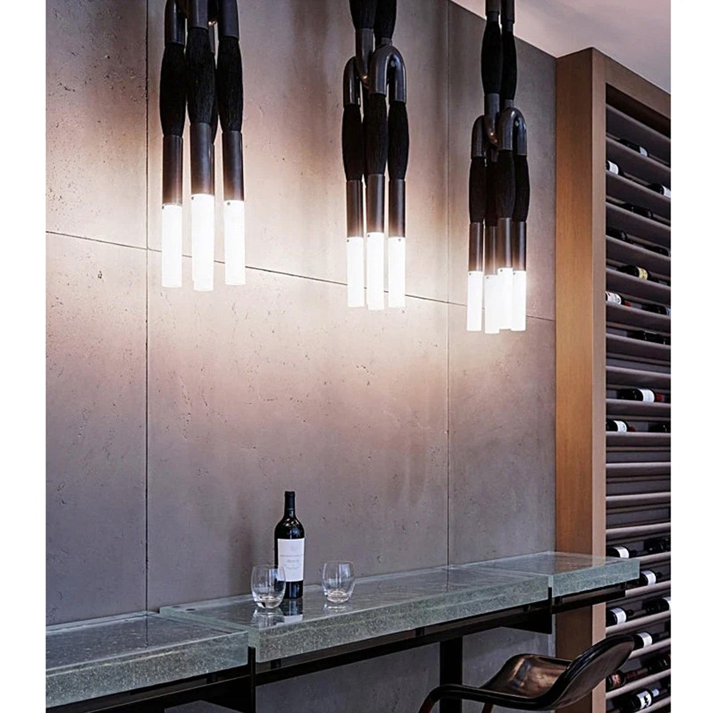 Heritage Horsehair 4-Light Pendant