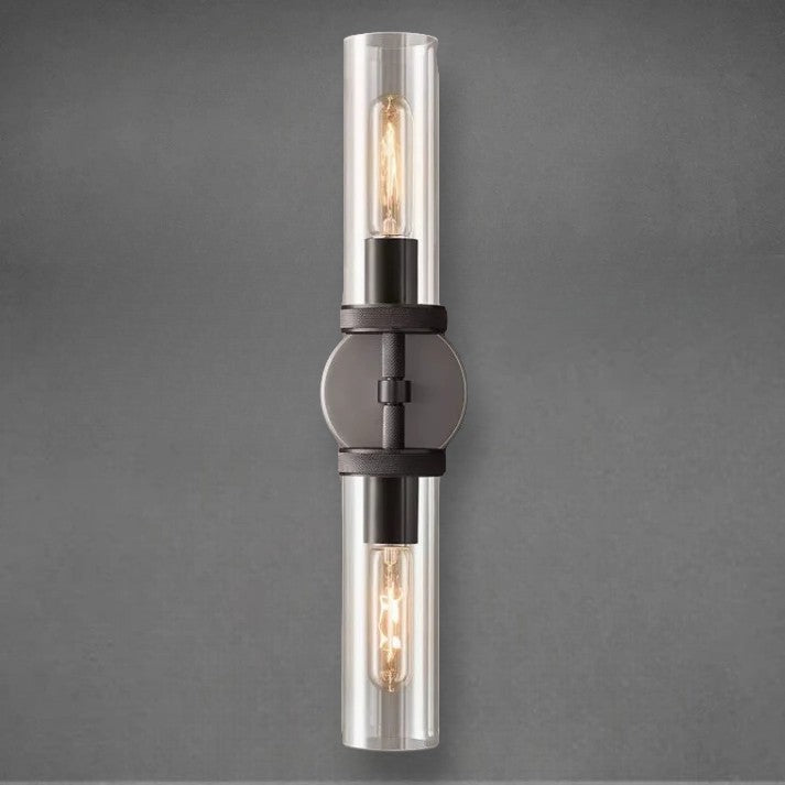 Lameth Knurled Linear Sconce 20"30"