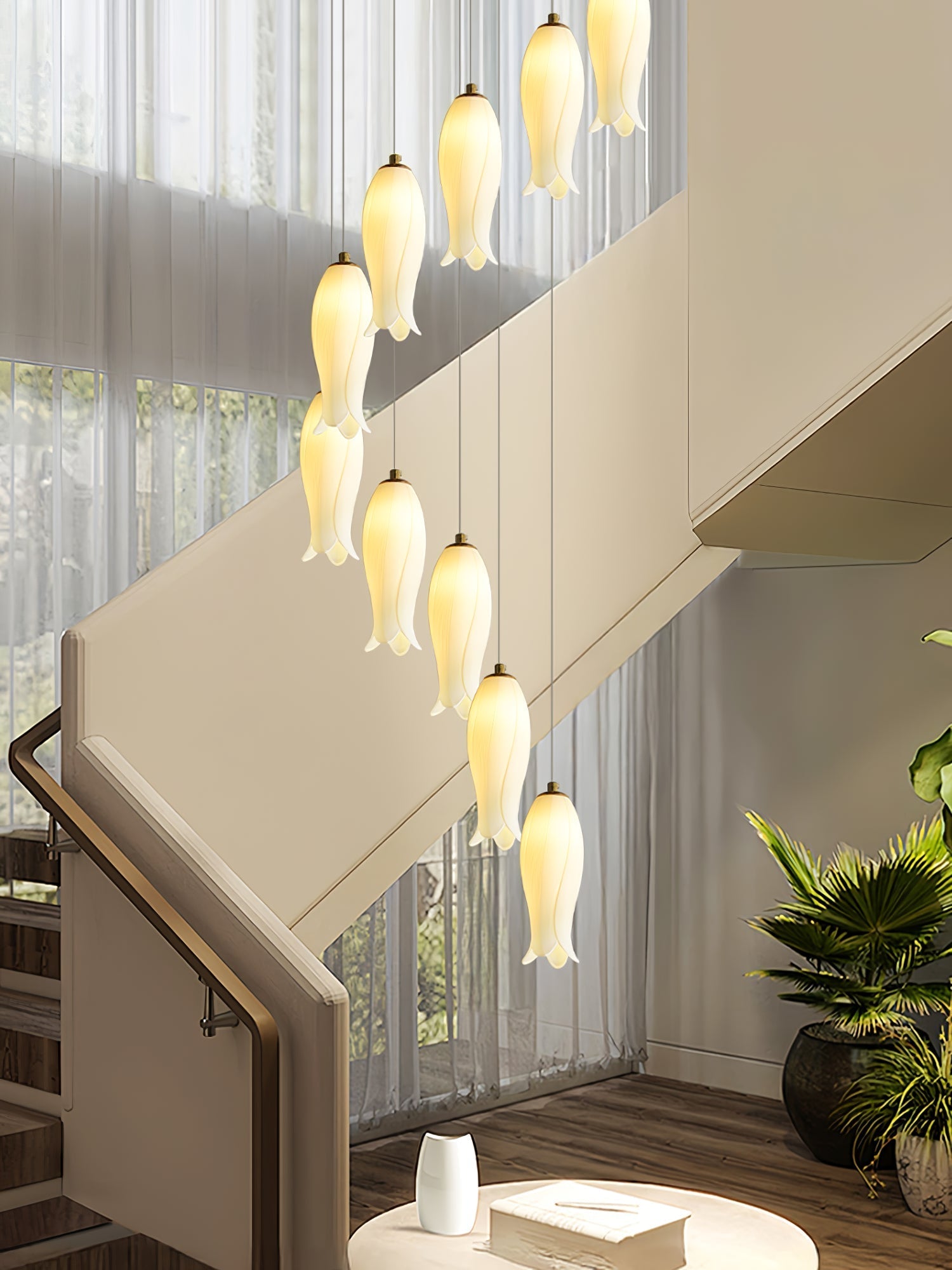 Luma Flora Stairs Chandelier