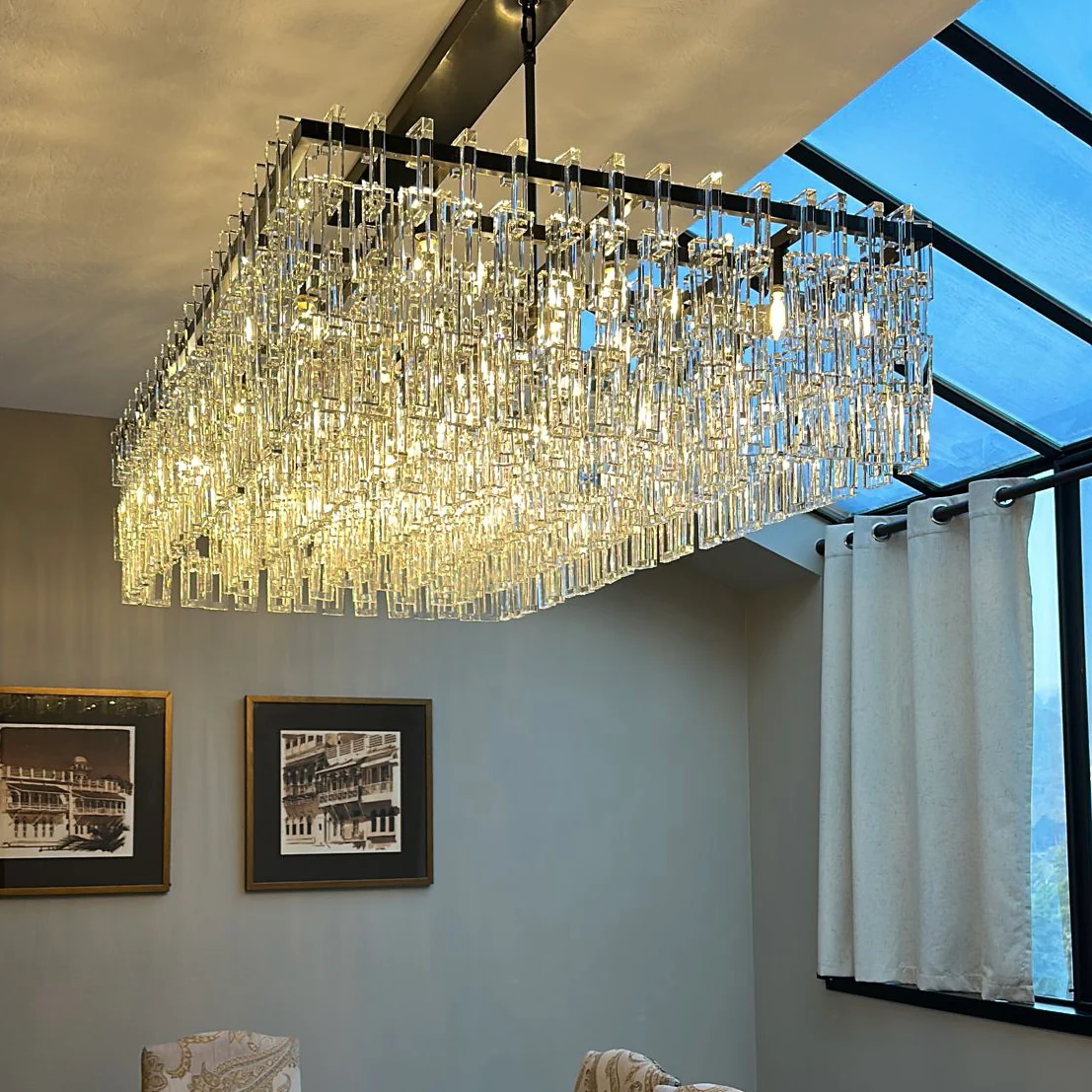 Marigan Modern Rectangular Chandelier 60"