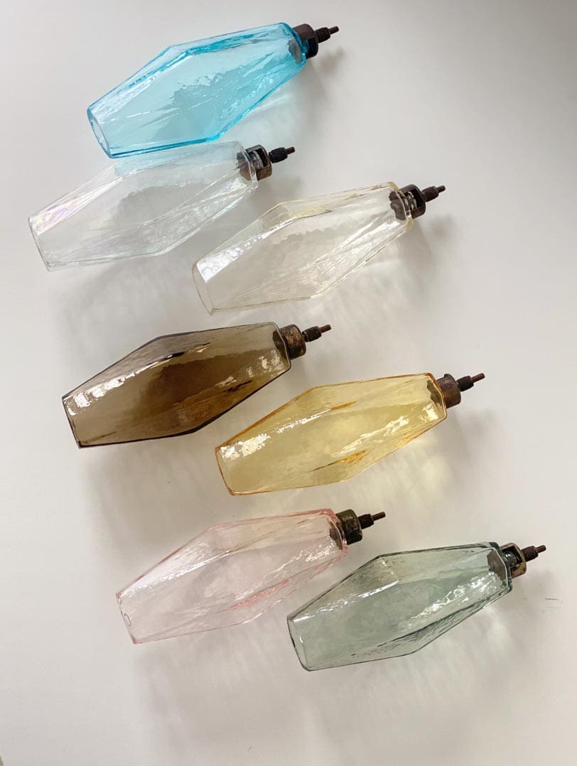 Murano Chandelier – Poliedri – 84 glasses
