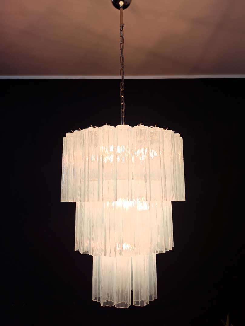 Murano Chandelier – 52 tubes – Opal