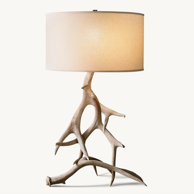 Deer Antler Table Lamp
