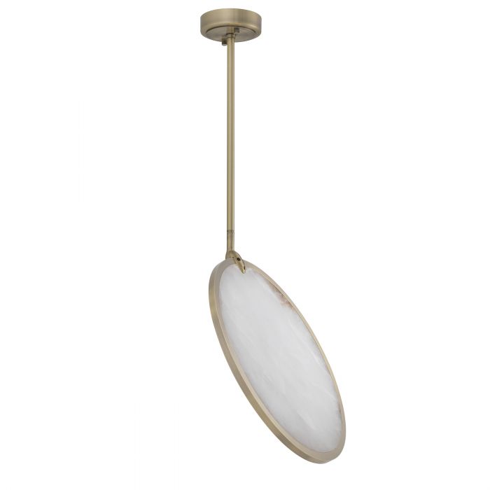 Eternity Modern Brass Chandelier - Brass