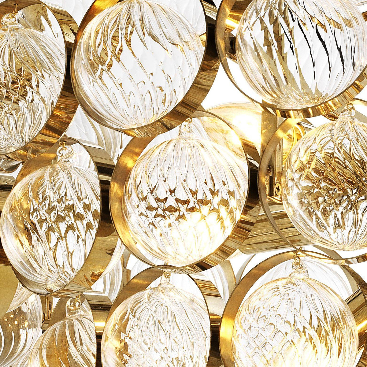 Opera Modern Chandelier - Gold