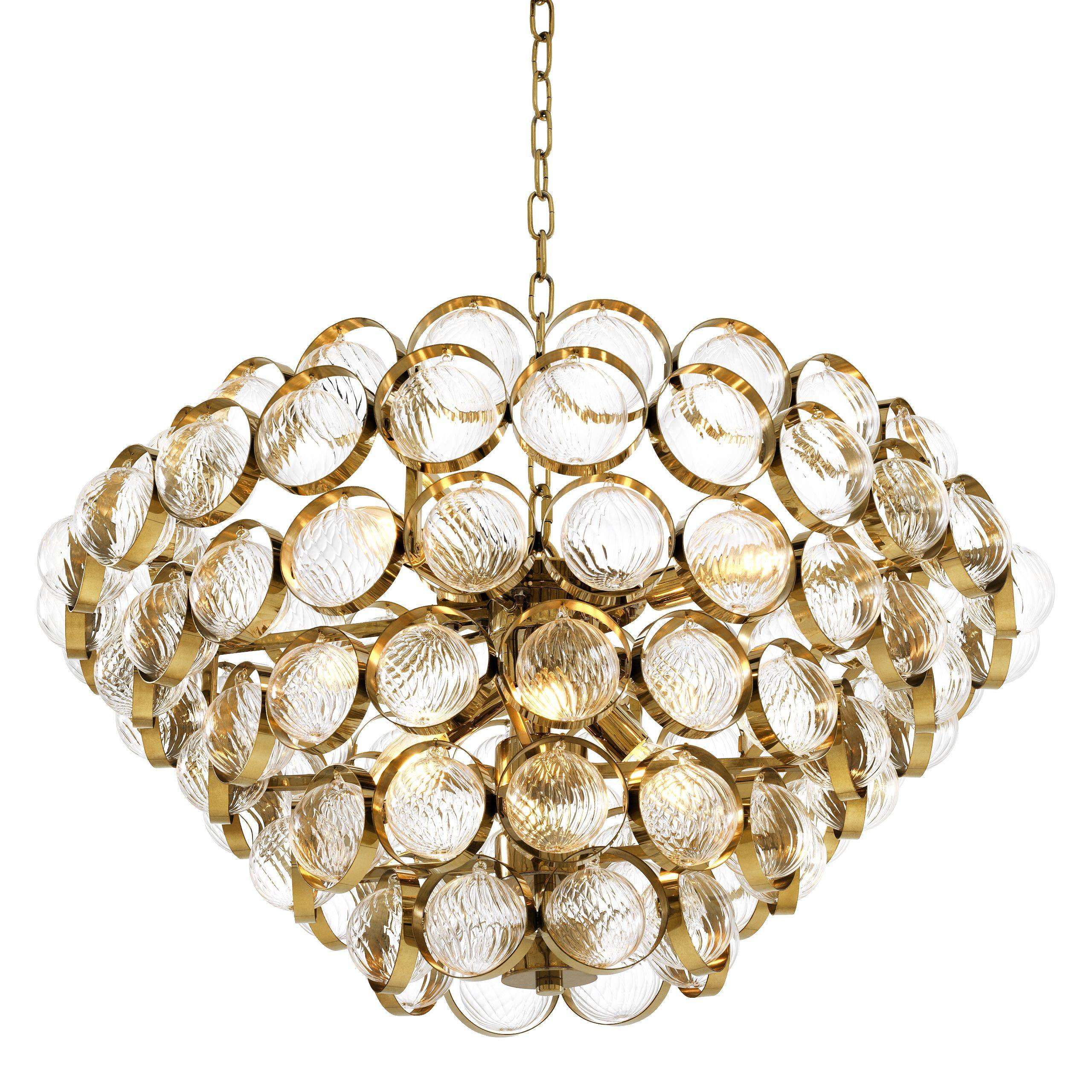 Opera Modern Chandelier - Gold