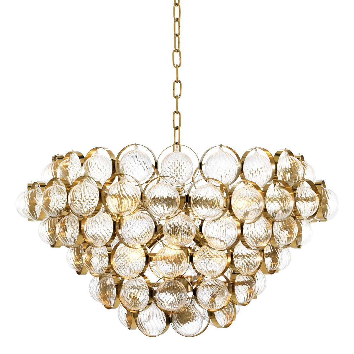 Opera Modern Chandelier - Gold