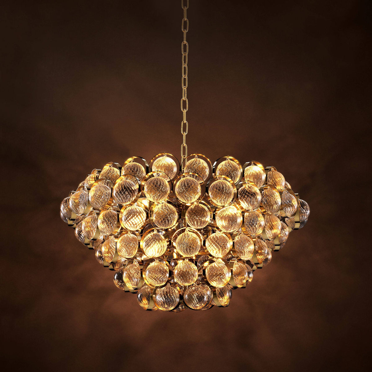 Opera Modern Chandelier - Gold