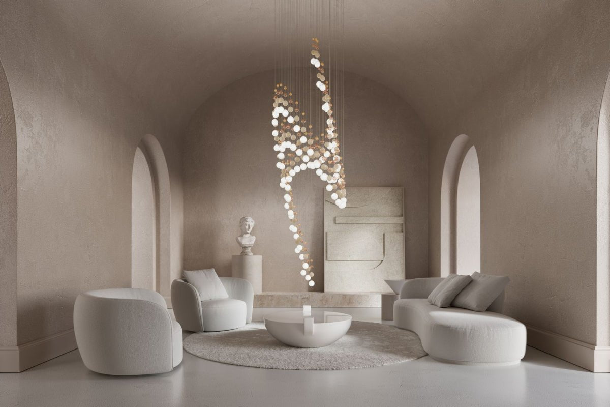 Pearl Curtain Customize Chandelier