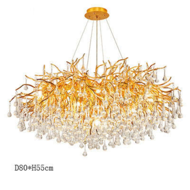 JC Aquarcadia Living Room Branch Chandelier