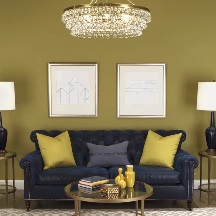 Cally 6 Light Chandelier 35"