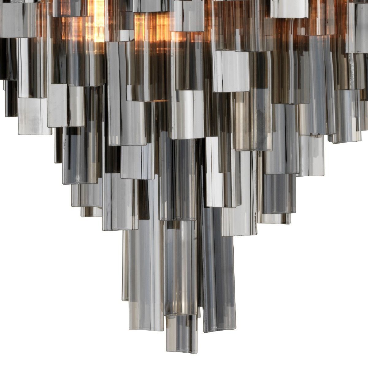 Salerno Modern Chandelier - Brass/Nickel  (Ex-Display)