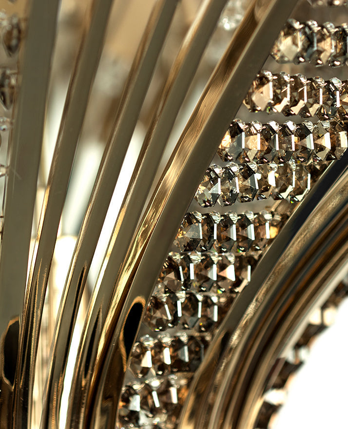Luxury Scala Plafond 10-Light Modern Chandelier