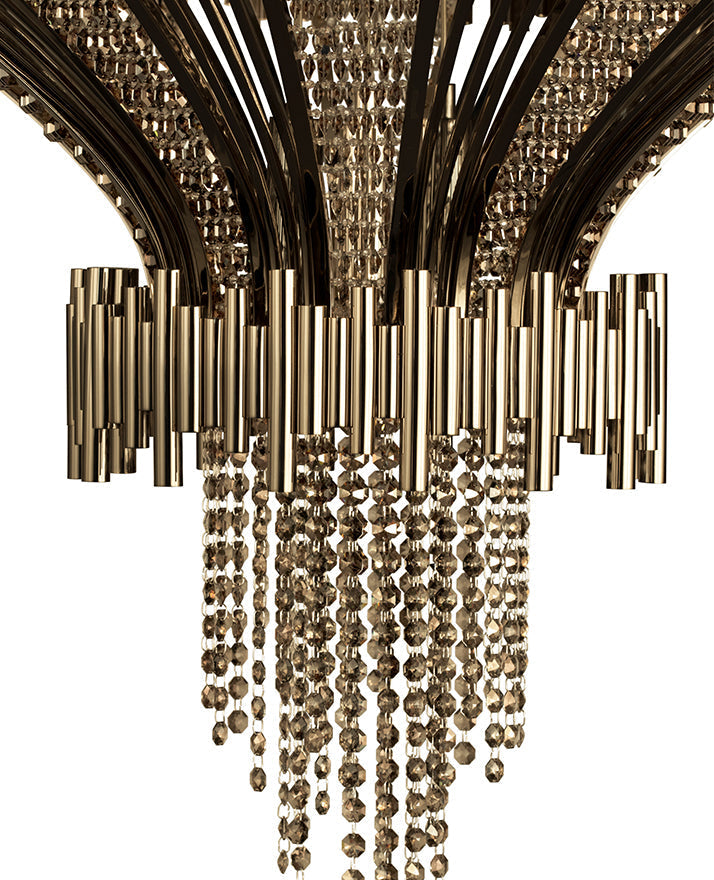Luxury Scala Plafond 10-Light Modern Chandelier