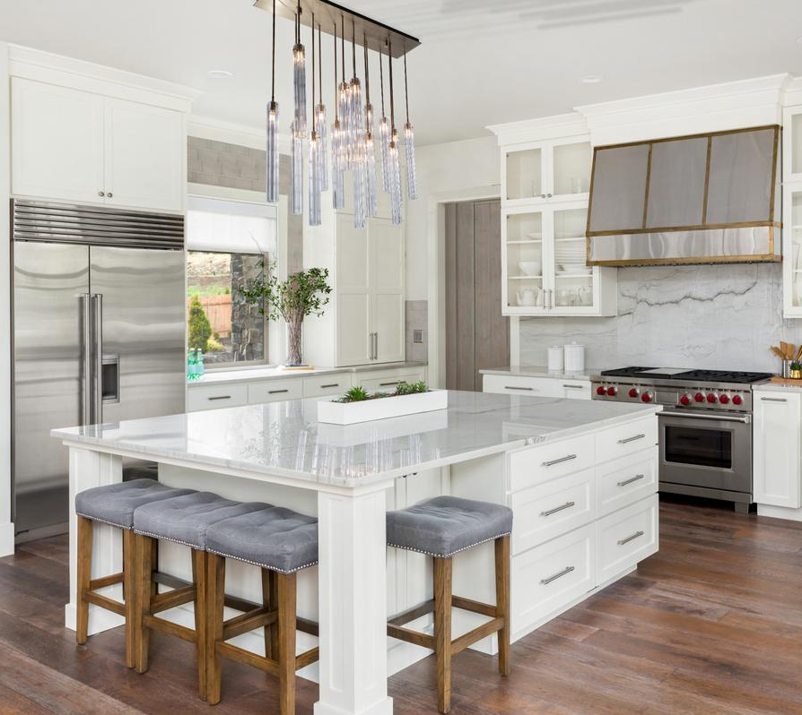 JC Multi Spot Glass Chandelier