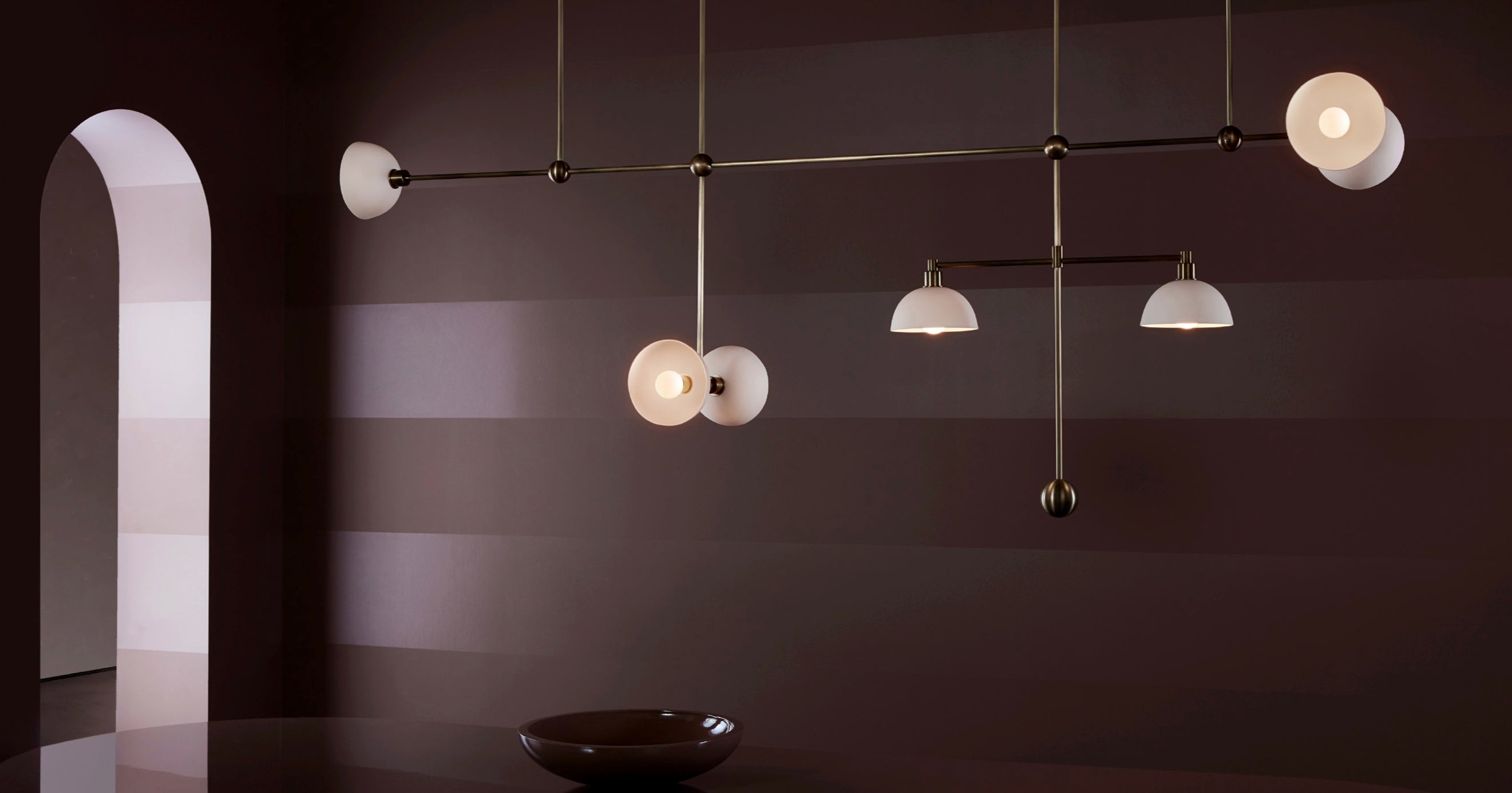 PATUS TRAPEZE 7 MOBILE PENDANT W74.25" x D11.25"