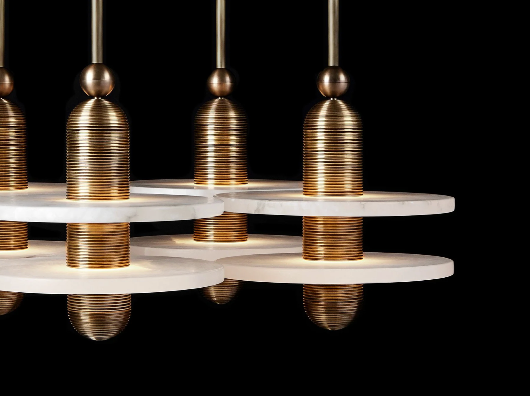 PATUS MEDIAN 4 PENDANT Ø35"