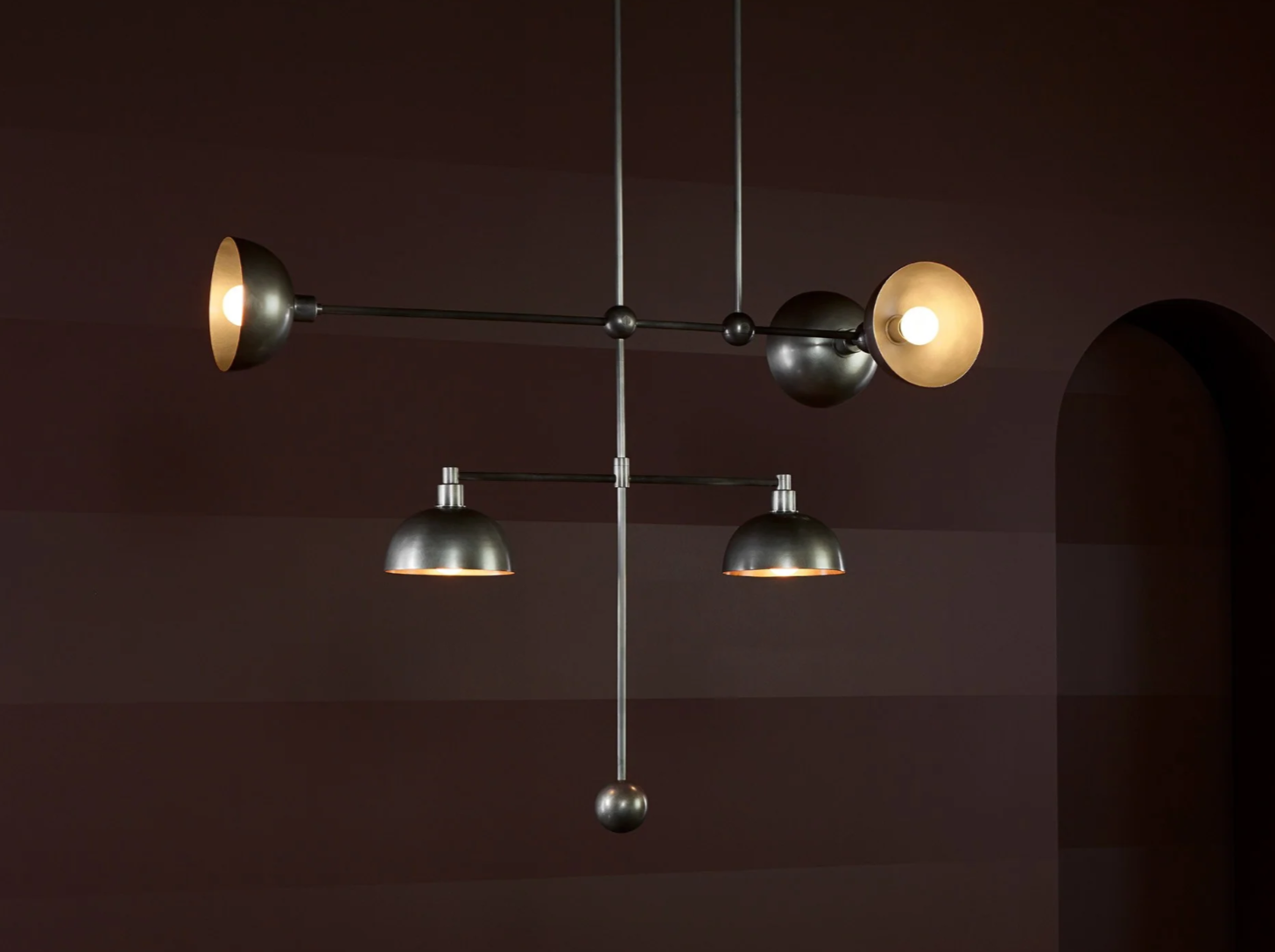 PATUS TRAPEZE 5 MOBILE PENDANT W34.75" x D11.25"