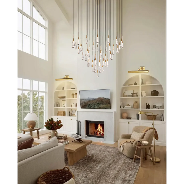 Soltaire Round Chandelier 17"24"36"58"
