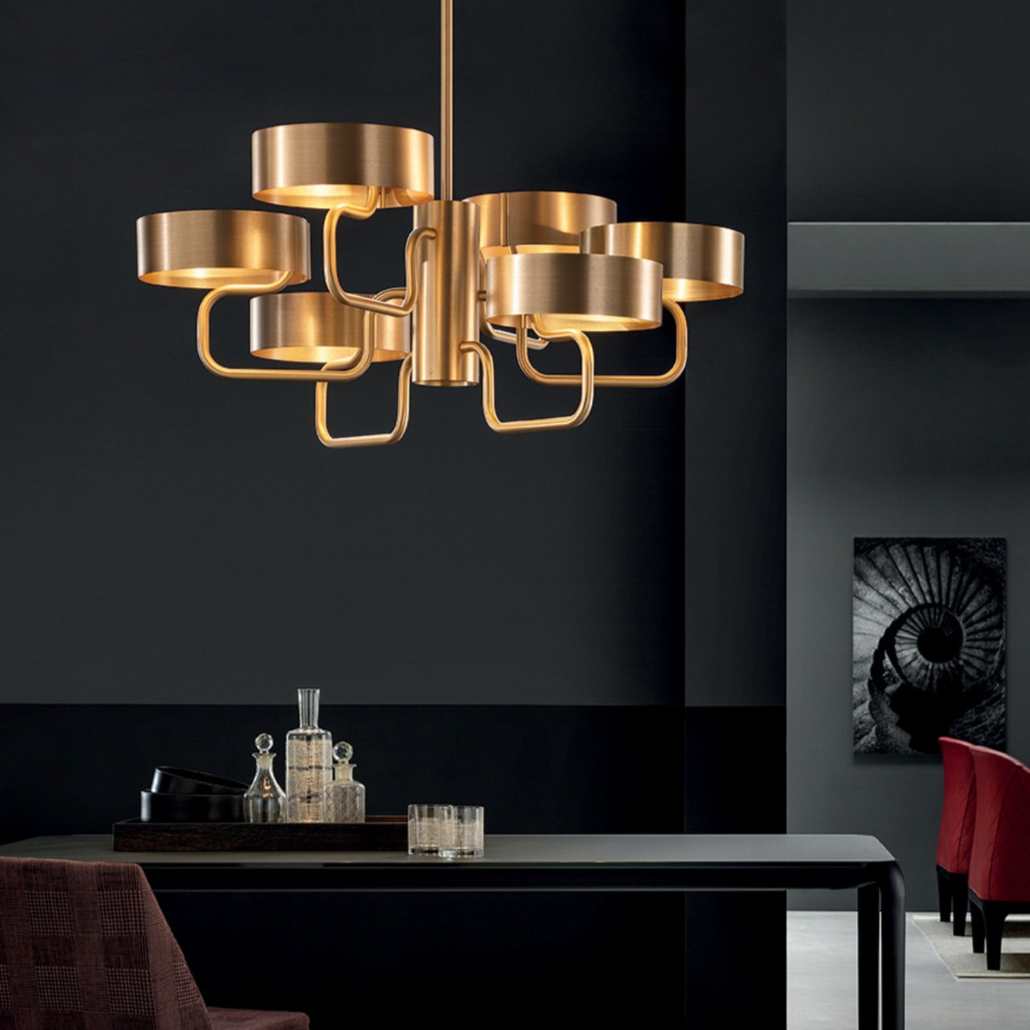 Sound S6 | 6-Light Modern Chandelier