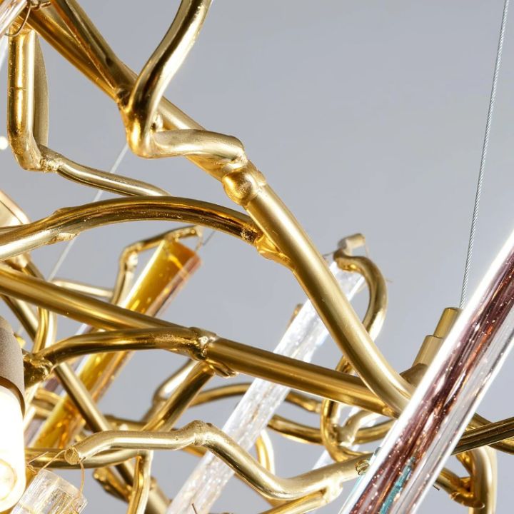 JC Teardrop Crystal Chandelier