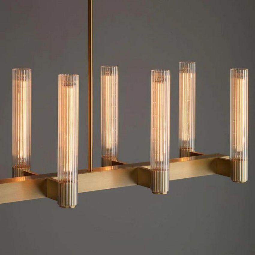 Chantelle Linear Chandelier 60"