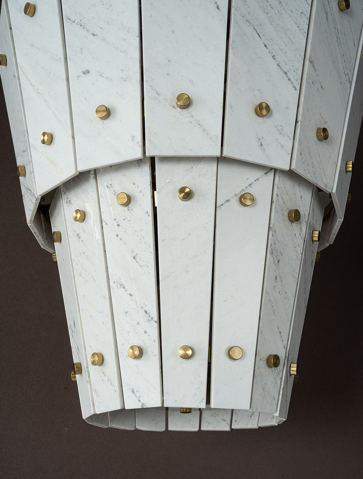 Modern Tapered Luxury stone Chandelier