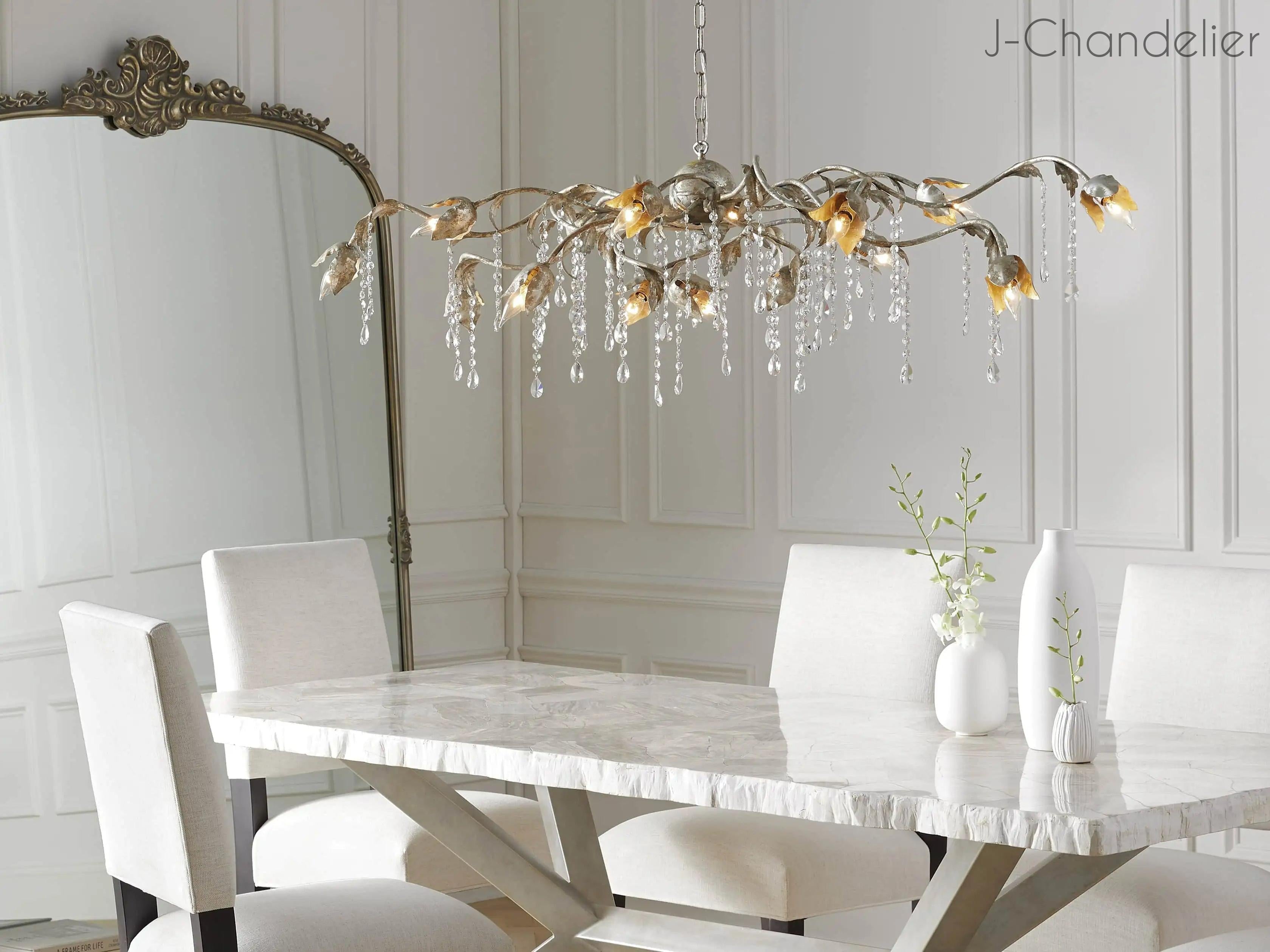 Viticcio Rectangular Chandelier 52'' 61" 71''