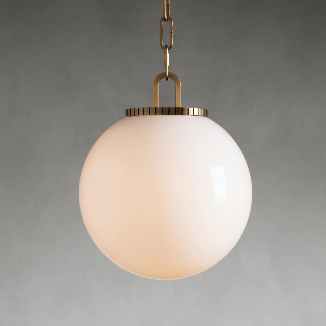 Wescott Globe Pendant with Chain