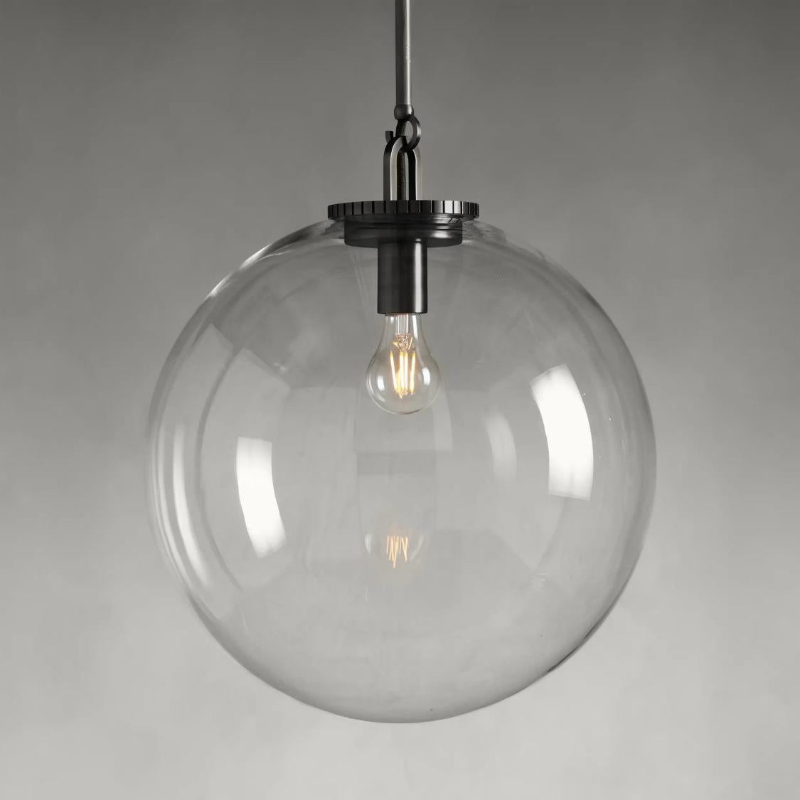 Wescott Globe Pendant with Rod