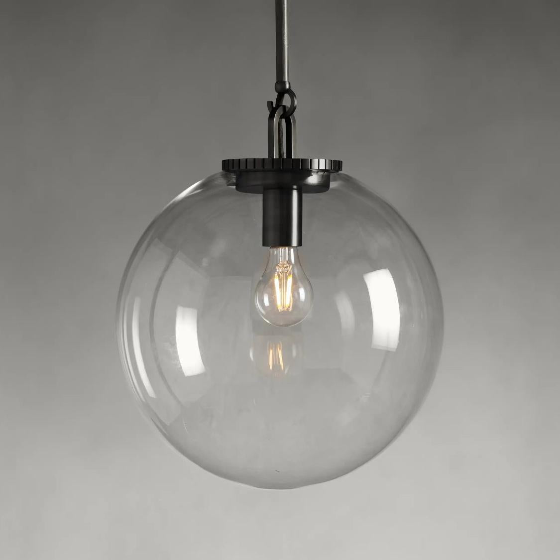 Wescott Globe Pendant with Rod