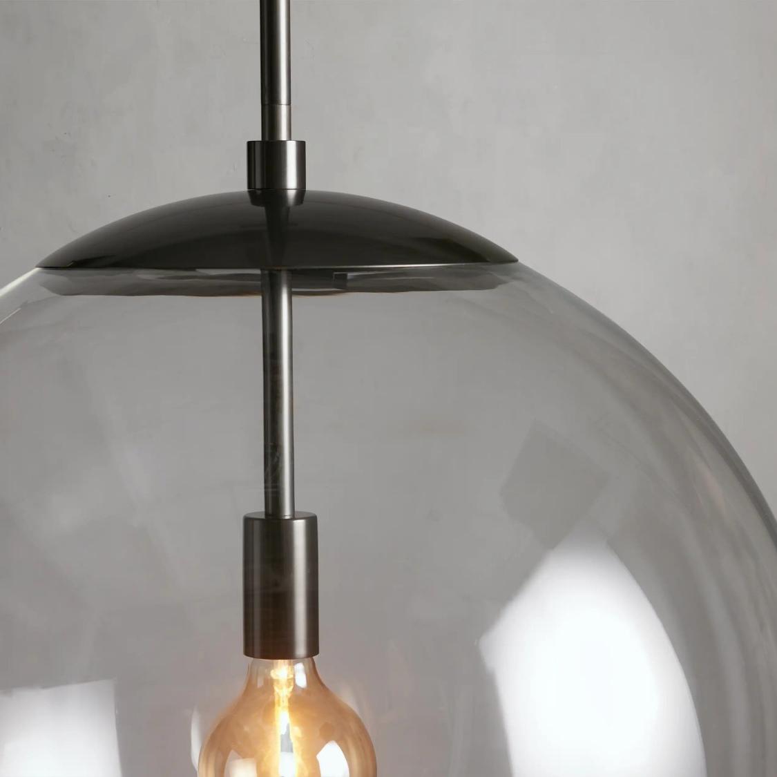 Wescott XL Globe Pendant with Rod