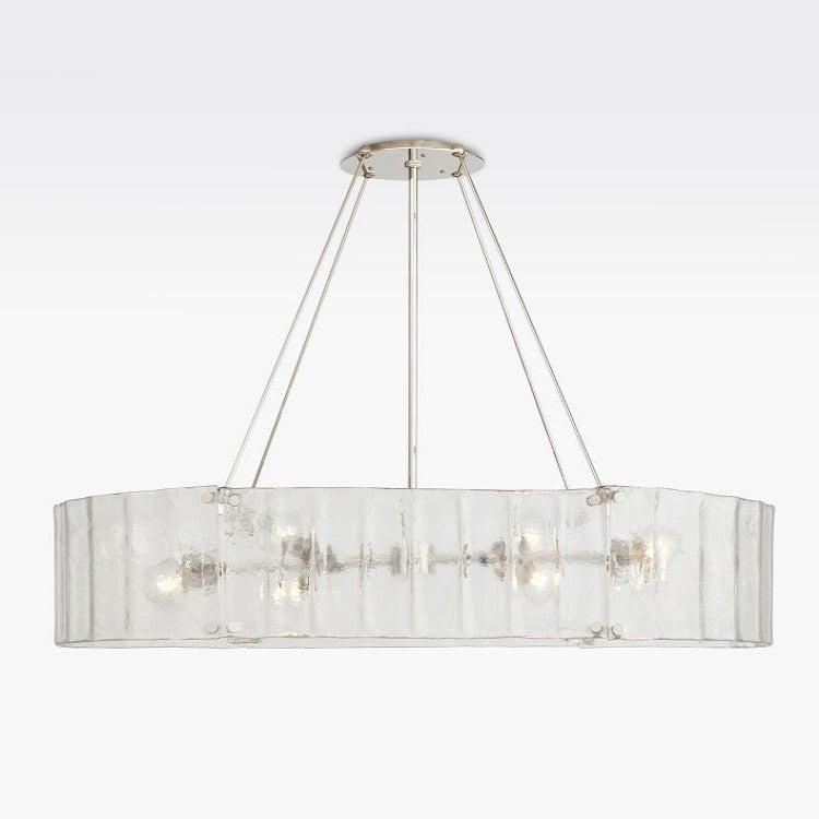 Womter Oval Crystal Chandelier 48"