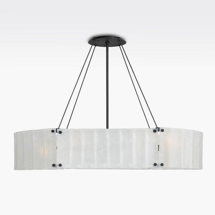 Womter Oval Crystal Chandelier 48"