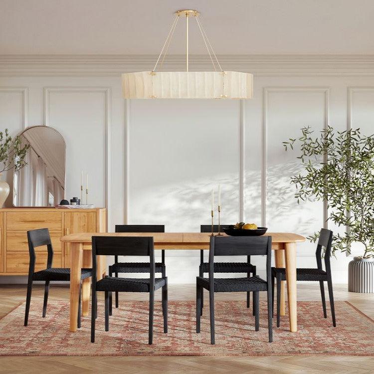 Womter Oval Crystal Chandelier 48"