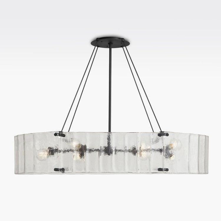 Womter Oval Crystal Chandelier 48"