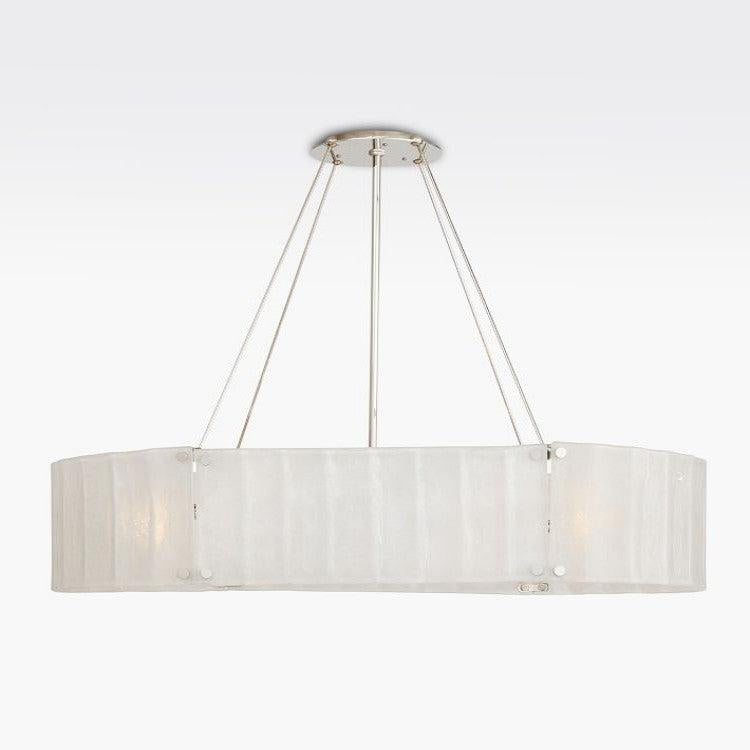 Womter Oval Crystal Chandelier 48"
