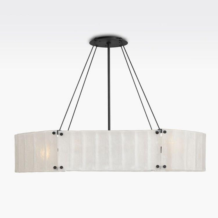 Womter Oval Crystal Chandelier 48"