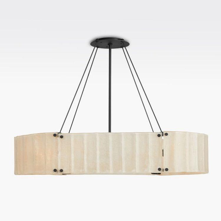 Womter Oval Crystal Chandelier 48"