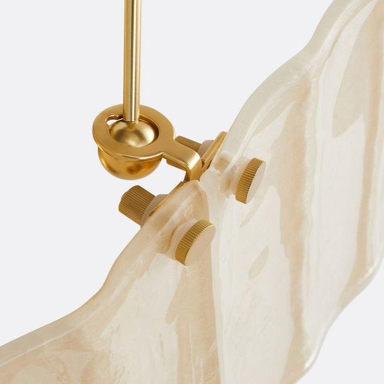 Womter Oval Crystal Chandelier 60"