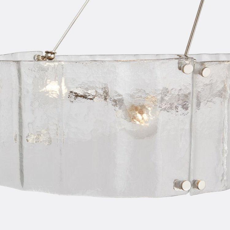Womter Oval Crystal Chandelier 60"