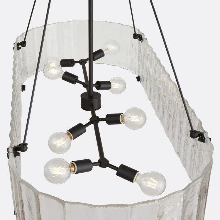 Womter Oval Crystal Chandelier 60"