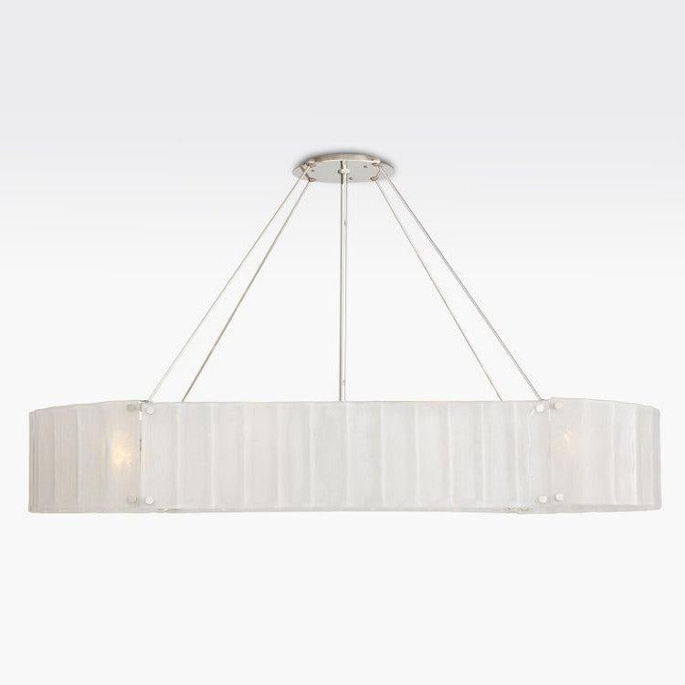 Womter Oval Crystal Chandelier 60"